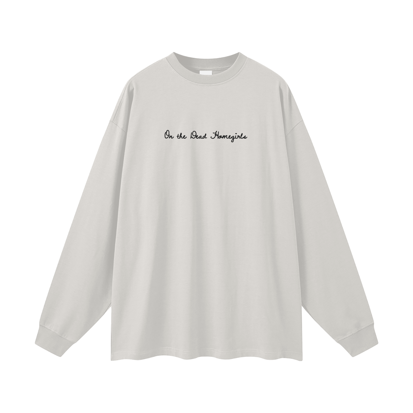 On the Dead Homegirls Unisex 100% Cotton Long Sleeve T-Shirt
