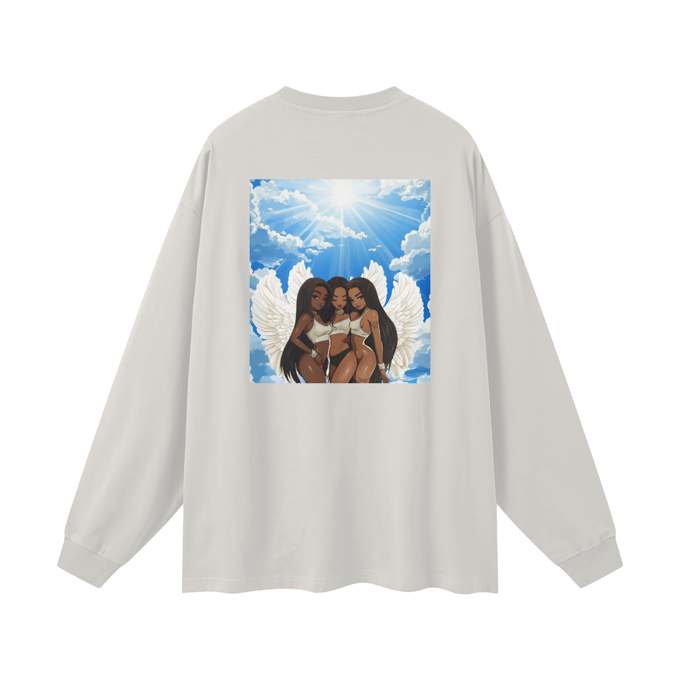 On the Dead Homegirls Unisex 100% Cotton Long Sleeve T-Shirt