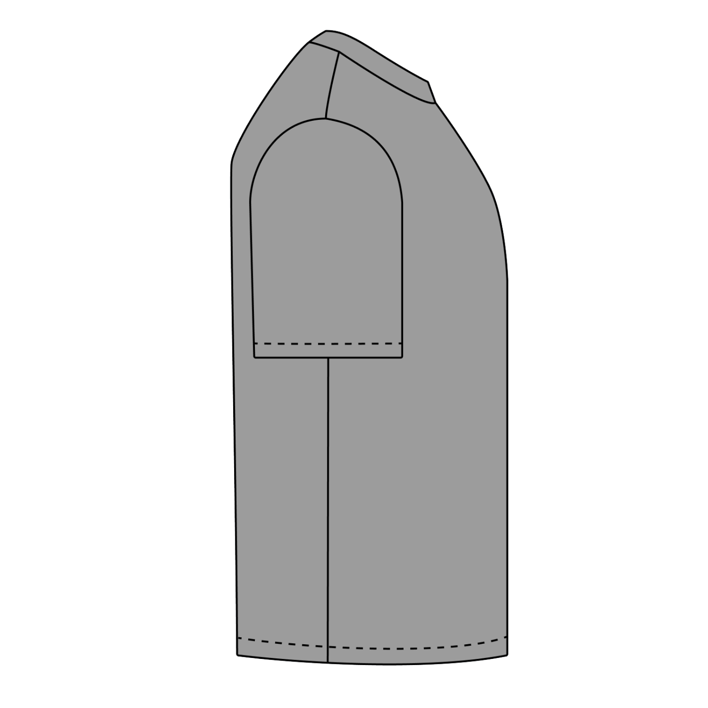 Ebony Lane School for Girls Uniform Unisex Seamless 100% Cotton T-Shirt