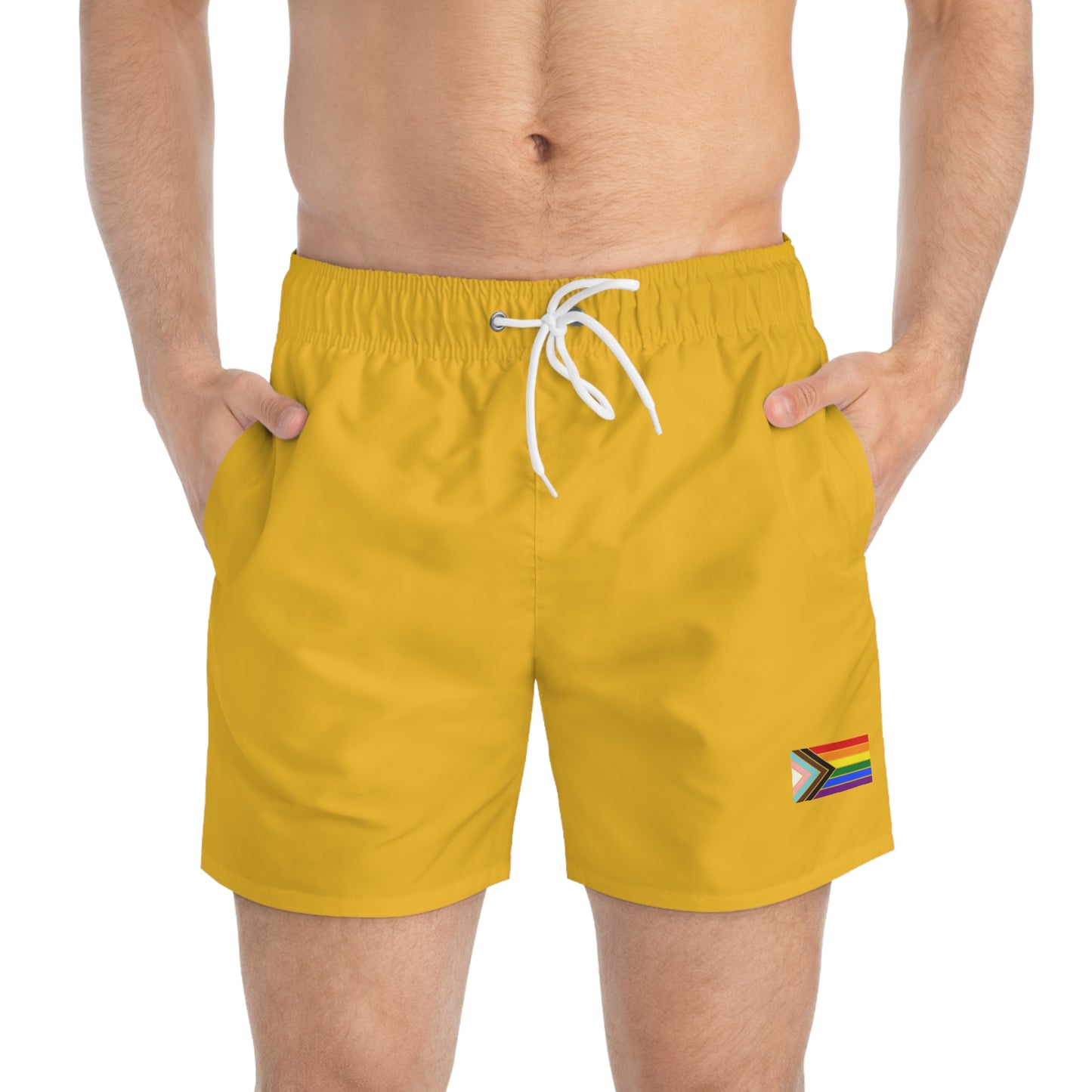 LGBTQ+ Pride Swim Trunks