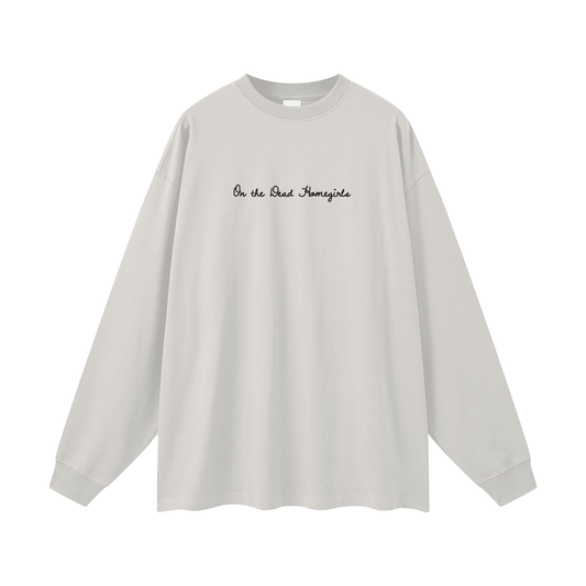 On the Dead Homegirls Unisex 100% Cotton Long Sleeve T-Shirt