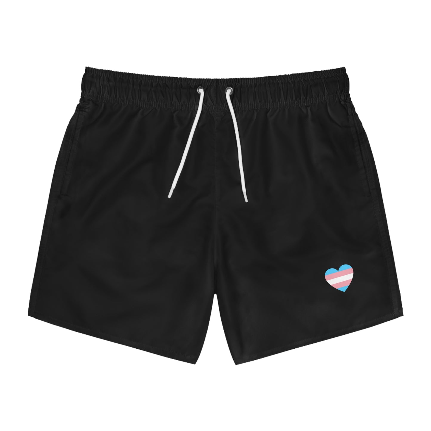 Trans Pride Lined Swim Trunks, Men's LGBTQ+ Swimsuit