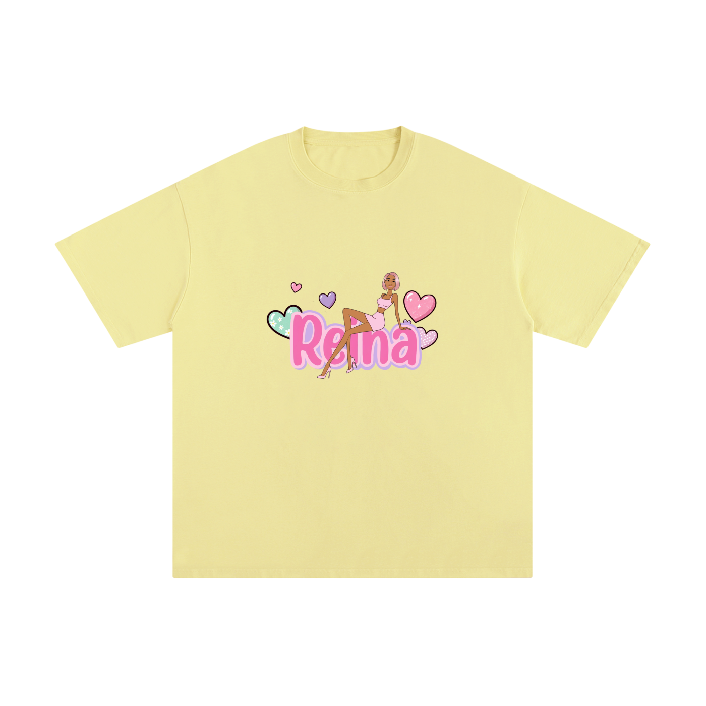 Reina Unisex Pure Cotton T-Shirt