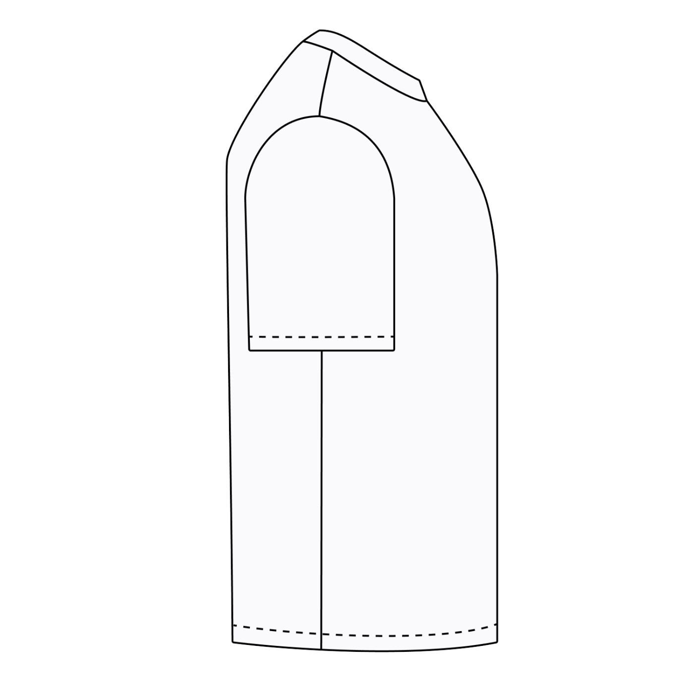 Ebony Lane School for Girls Uniform Unisex Seamless 100% Cotton T-Shirt