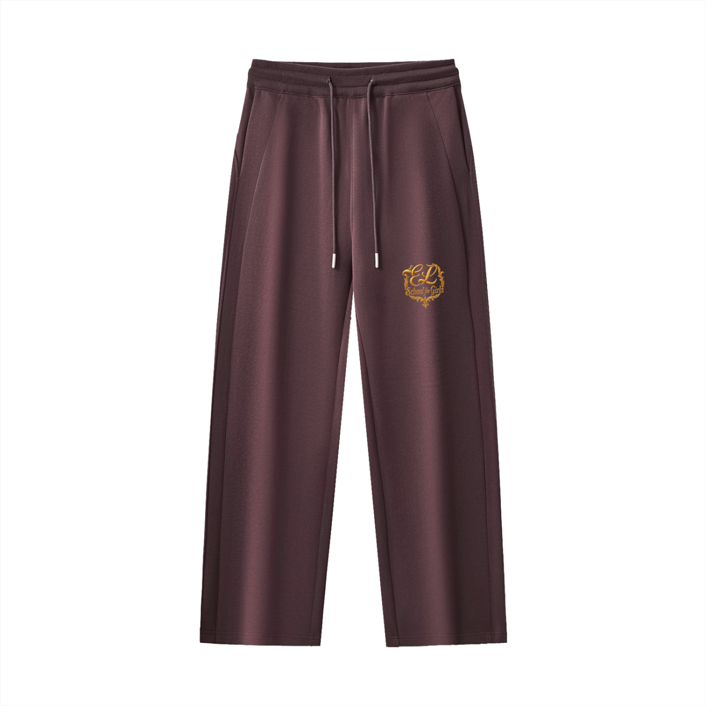 Ebony Lane School for Girls Uniform Drawstring Straight-Leg Sweatpants