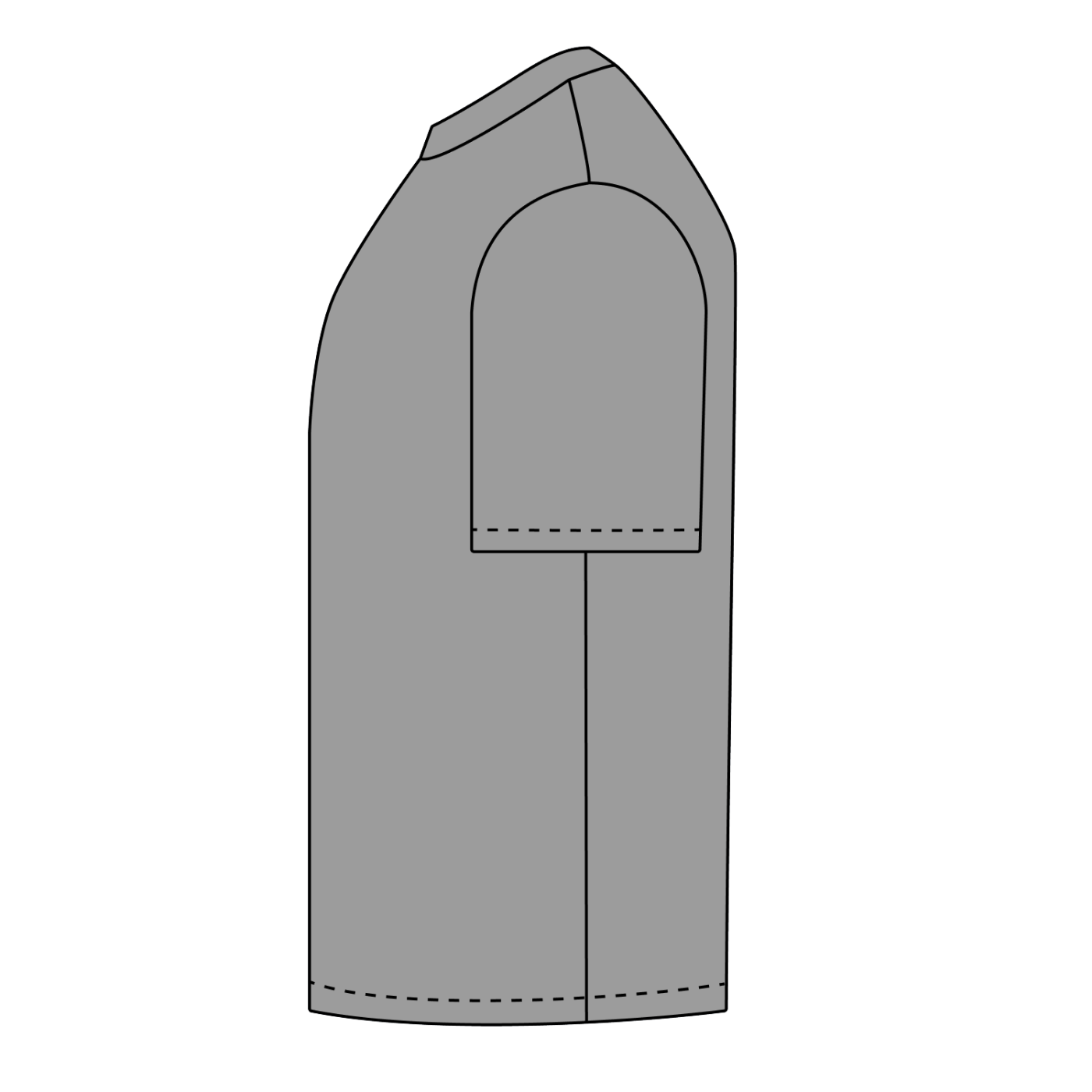 Ebony Lane School for Girls Uniform Unisex Seamless 100% Cotton T-Shirt