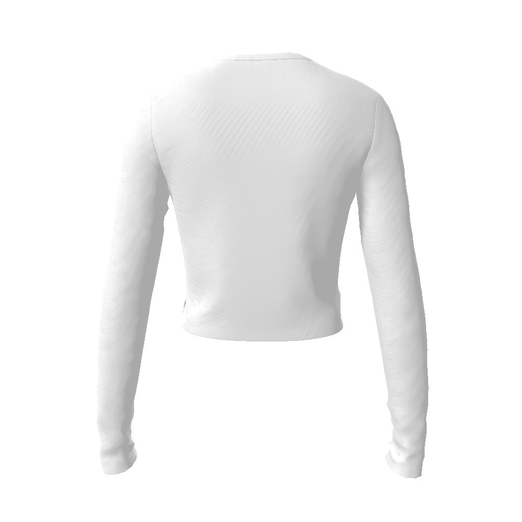 Clipping Bitches Women's Long Sleeve Crop Top