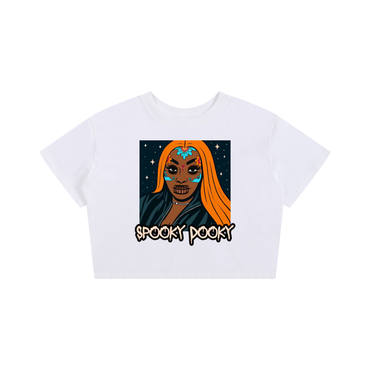 SPOOKY DOOKY Baby Tee Seamless T-Shirt