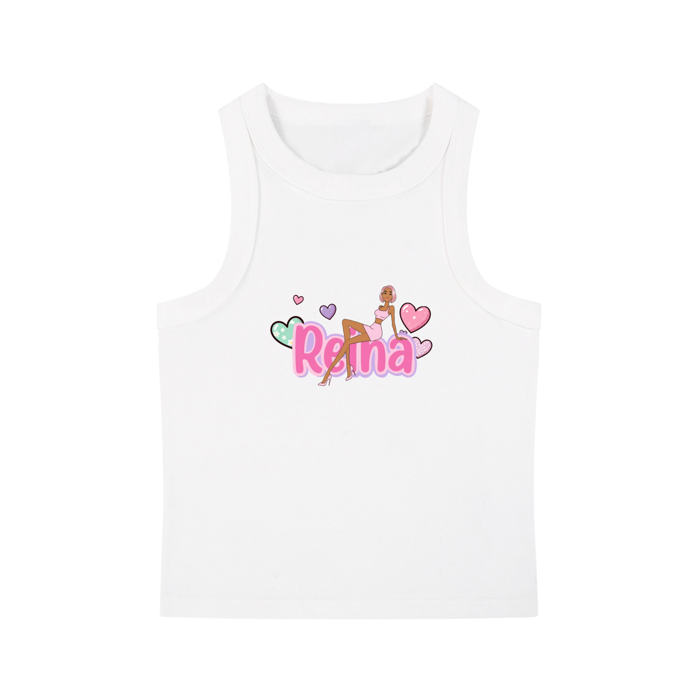 Reina Snow Washed Tank Top