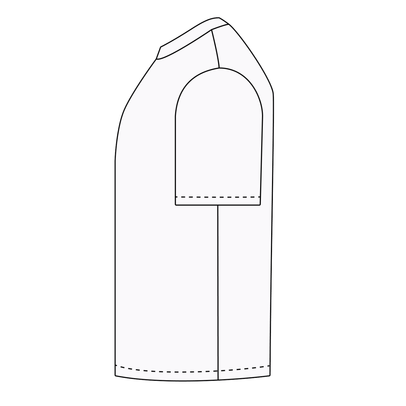 Ebony Lane School for Girls Uniform Unisex Seamless 100% Cotton T-Shirt