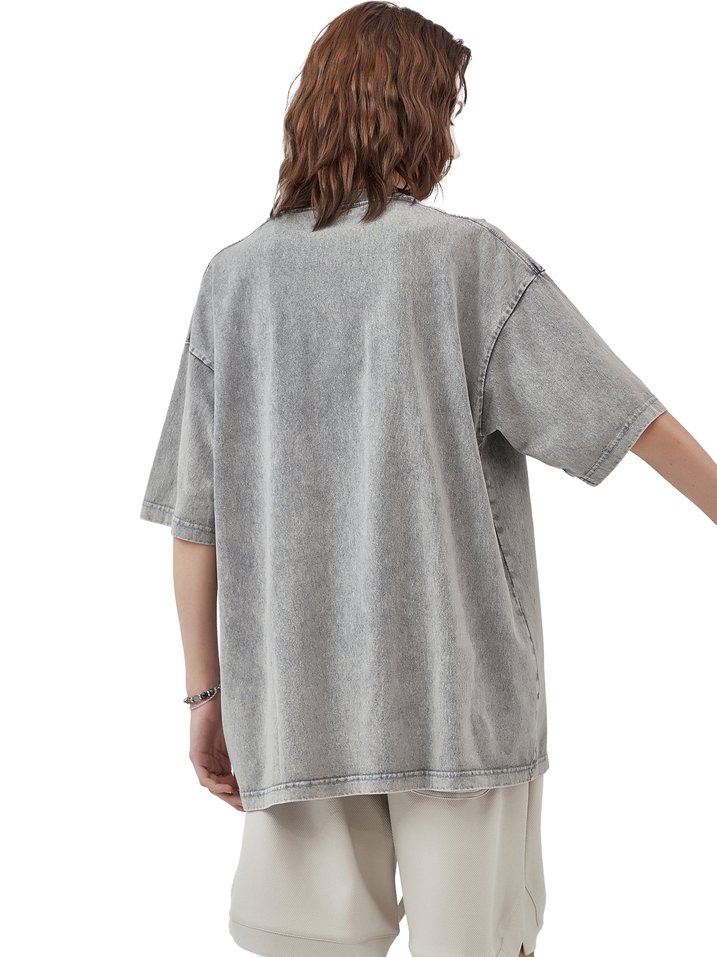 LGBTQ+ Pride Acid Wash Oversize T-Shirt (Made in America)